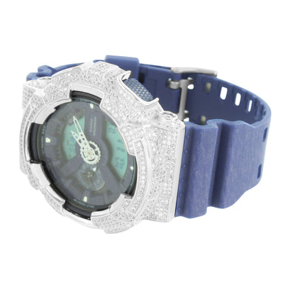 Blue G-Shock GA110HT-2A Watch Digital Analog