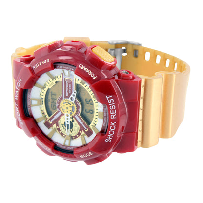 Red Gold Watch Shock Resistant Limited Edition New