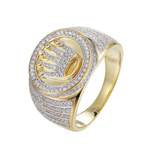 Presidential Crown  Men's Luxury Ring