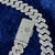 925 Sterling Silver Moissanite 6.44CTW Straight Cash Hip Hop Pendant