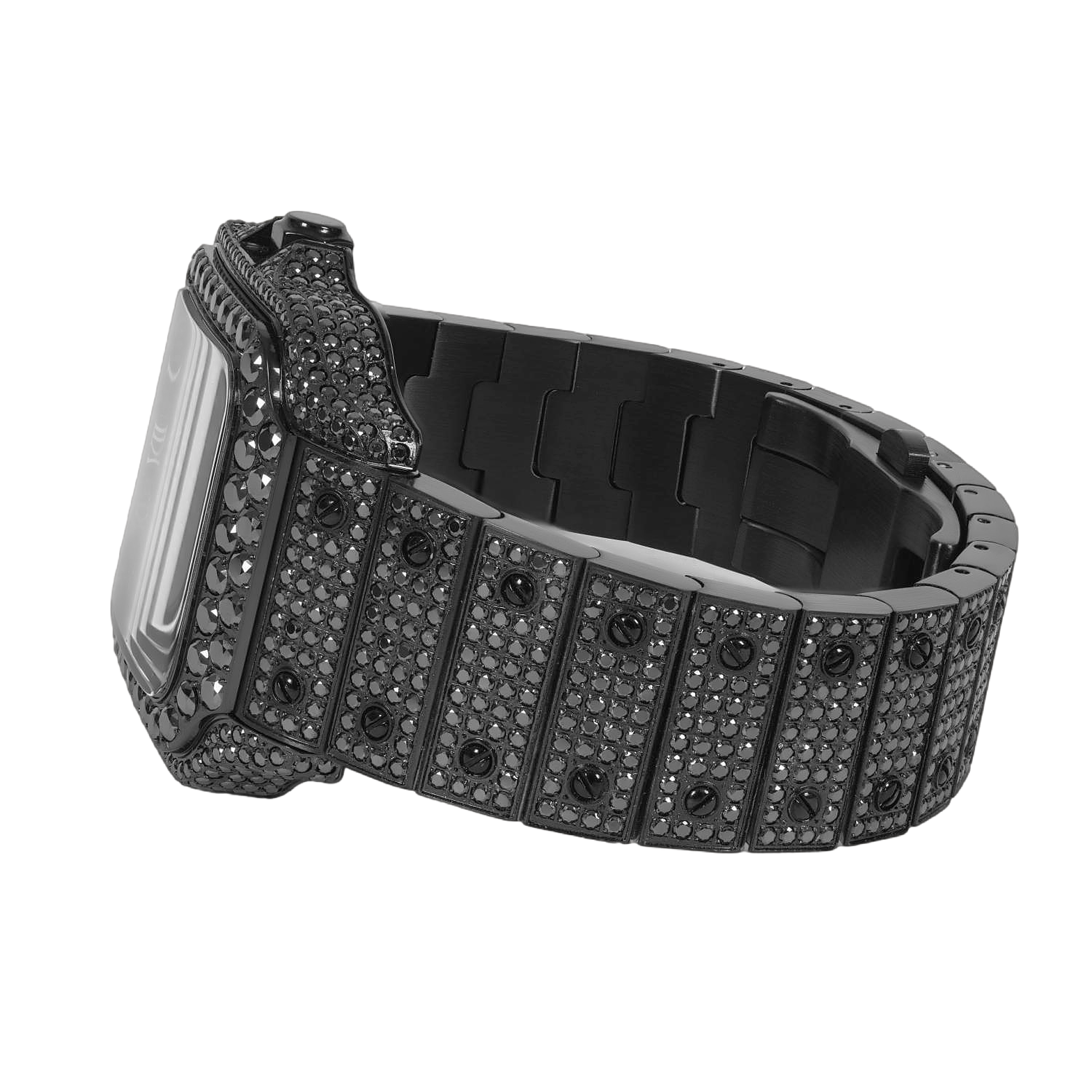 Moissanite All Black Candy Dial Watch Automatic 41mm