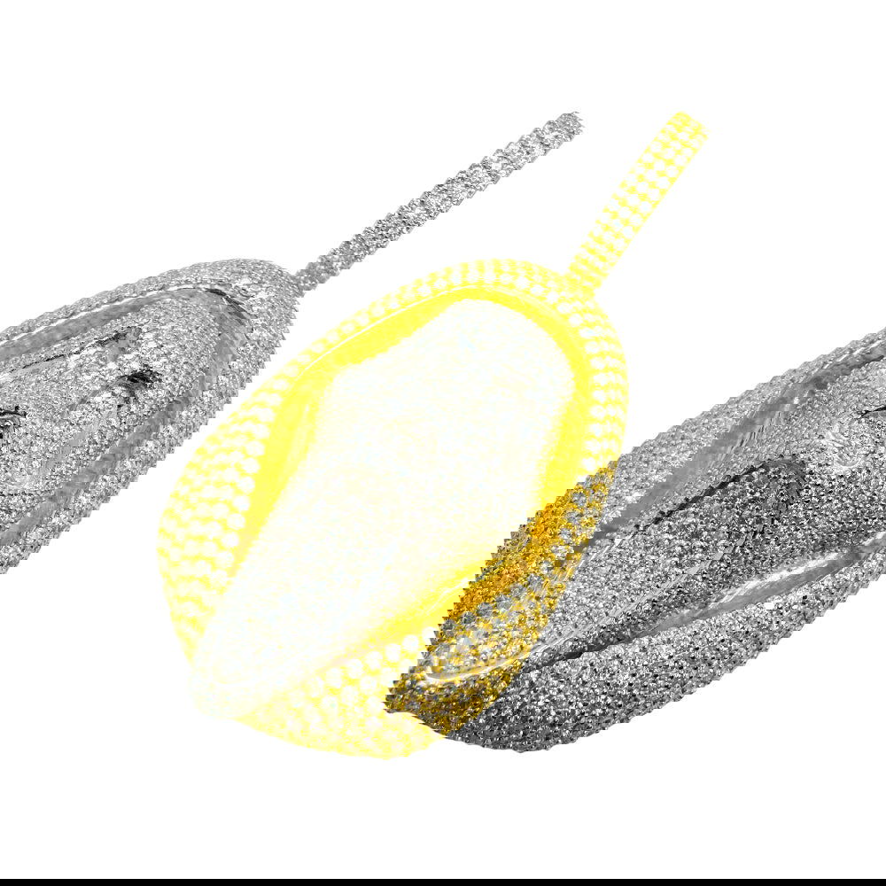 Moissanite Diamond Pendant Scream Mask Ghostface 14k Gold Tone 925 Silver - Master of Bling 