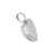Sterling Silver VVS Moissanite 4.19 CTW Love Heart Pendant