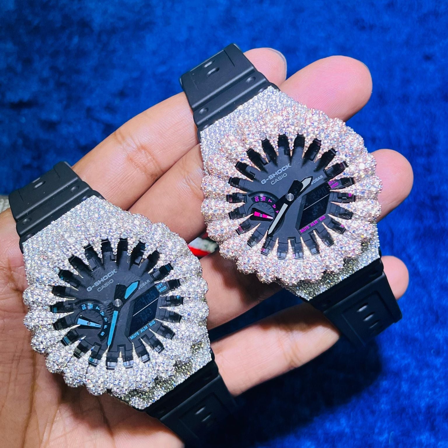 Moissanite GShock Venom Bezel Watch GA2100 LIMITED EDITION