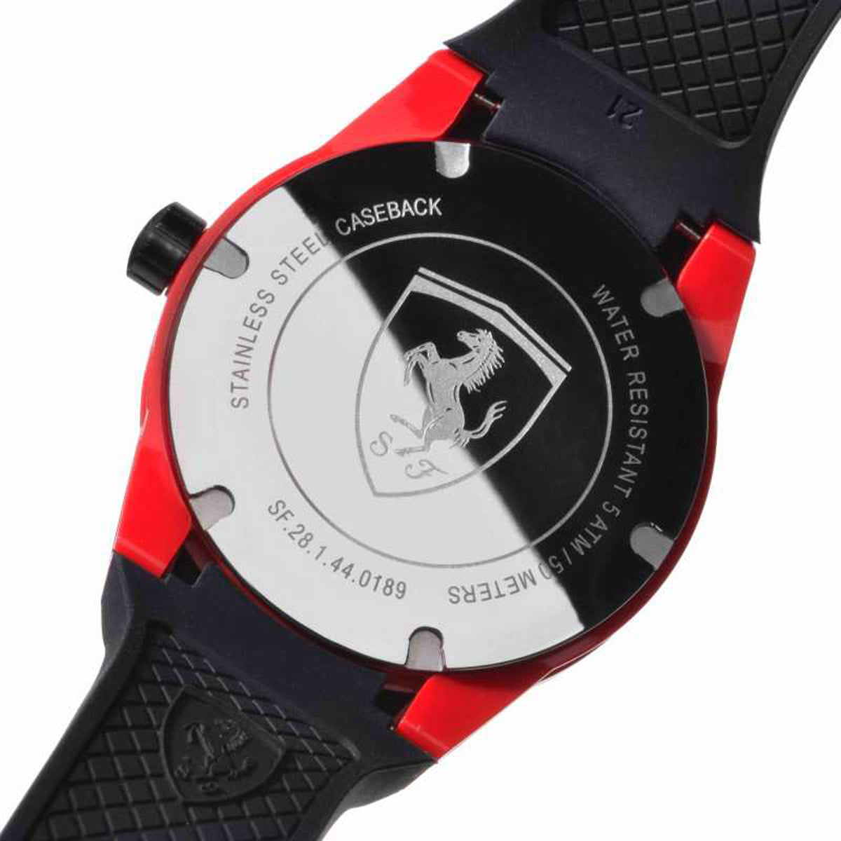 Men's Ferrari 0830255 Multi-function RedRev T Black Watch