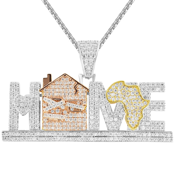 Home Trap african Map Pendant