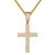 Religious Jesus Christ Cuban Style Cross Faith Pendant