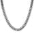 Stainless Steel Miami Cuban Chain White Gold Finish Mens Brand New 8 MM Elegant