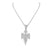 VVS 0.84Ct. Moissanite Silver Angel Pendant