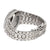 Stainless Steel 41MM Moissanite Skeleton Dial Mens Watch