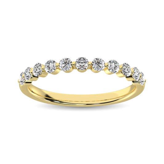 Diamond 3/4 Ct.Tw. Stack Band in 14K Yellow Gold