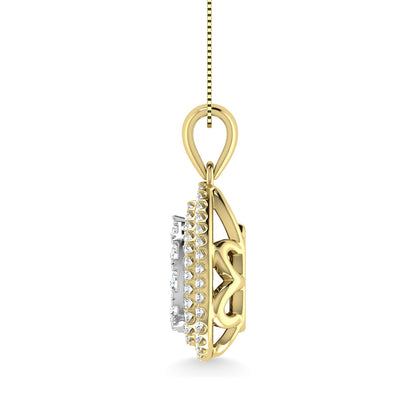 Diamond 3/4 Ct.Tw. Fashion Pendant in 14K Yellow Gold
