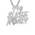 Slick Money 448 Number Emoji Face Micro Pave Custom Pendant