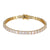 Sterling Silver Pear Shape One Row Womens Bracelet Gift Set