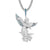 San Miguel Archangel Saint Michael Praying Pendant