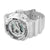 Silver Shock Watch Sports Look Analog & Digital Display