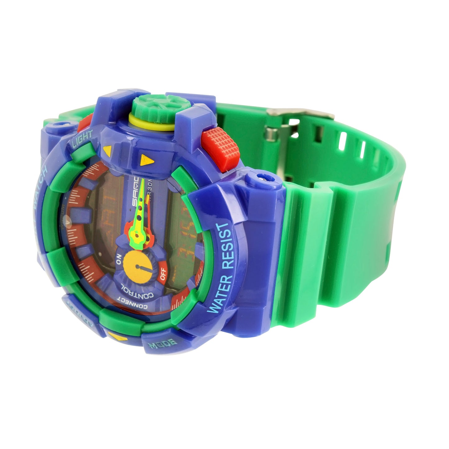Shock Green Blue Watch Funky Limited Edition Sport Series