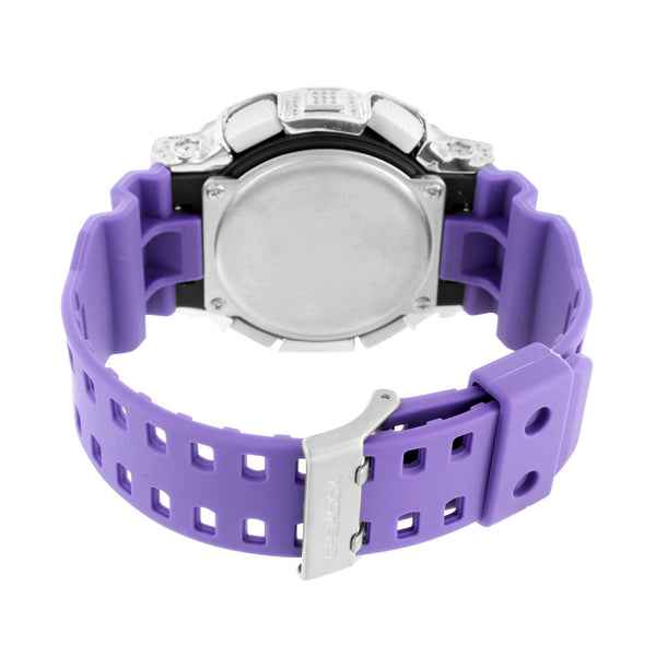G Shock Watch GA110DN-6A Purple Band Custom Bezel
