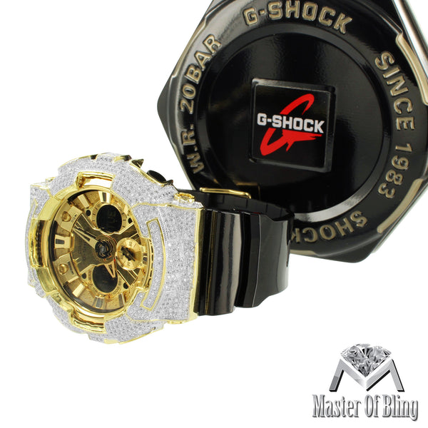 Mens G-Shock GA200GD Analog Digital Display Watch