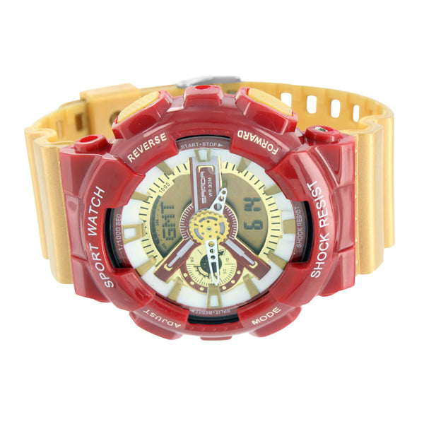 Red Gold Watch Shock Resistant Limited Edition New