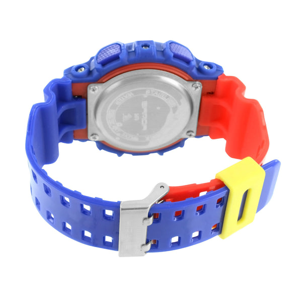 Sports Watch Blue Red Digital Analog Limited Edition Sale