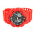 Red Shock Resistant Sports Watch Digital Analog Display