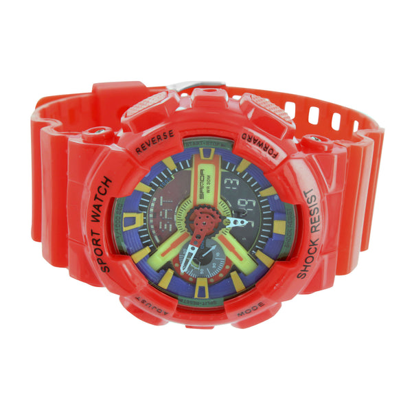 Sport Watch Special Edition Analog Digital Multi Color Dial