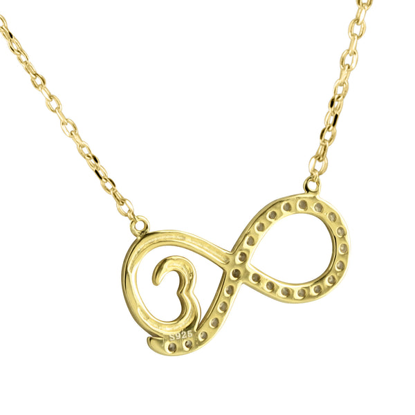 Infinity Heart Ladies Pendant Free Necklace