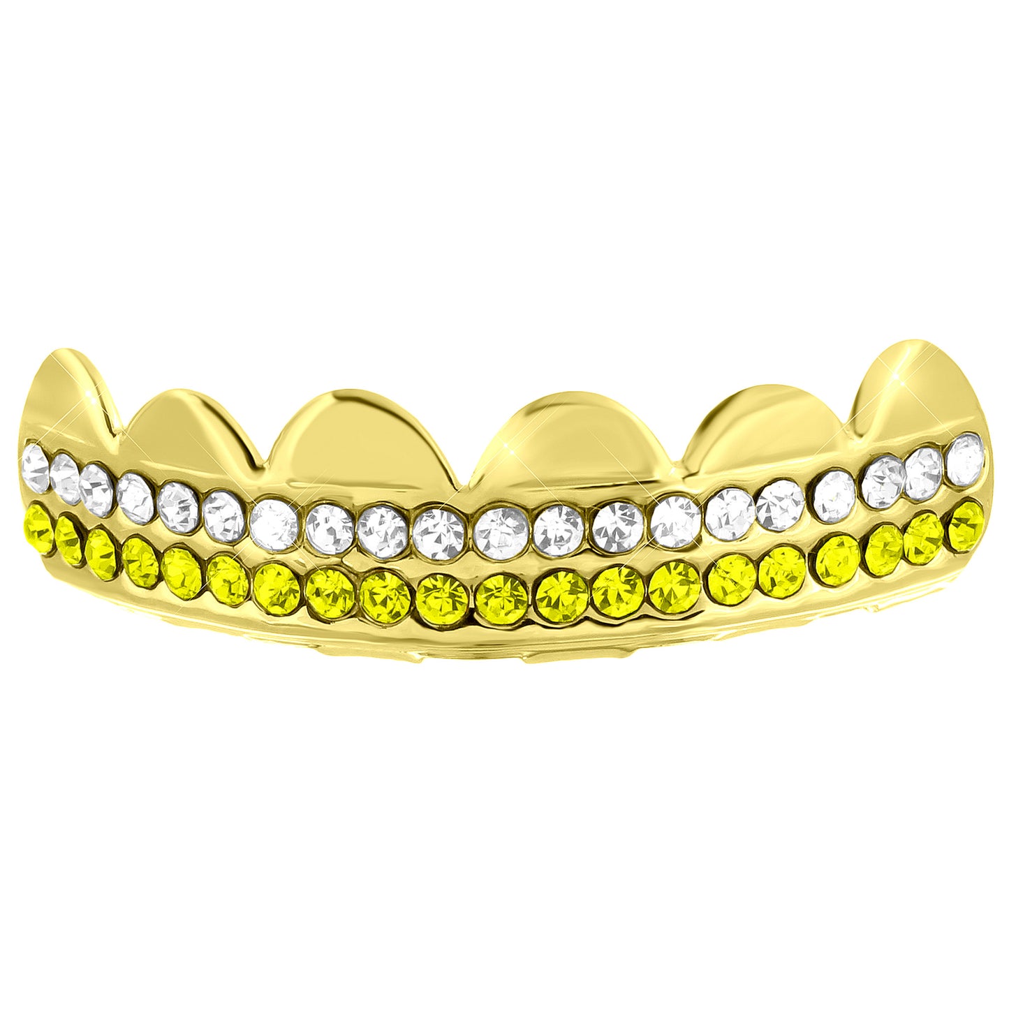 Yellow Gold finish Top Grillz