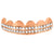Mouth Grillz Top Teeth 14k Rose Gold Finish