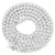Tennis Link 3mm Necklace One Row 18