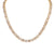 Solitaire Icy Baguette Round Links Designer Tennis Chain
