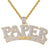 New  Paper Chasin Money Custom Pendant Necklace