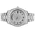 Stainless Steel Bubble Bezel Automatic Movement Roman Watch