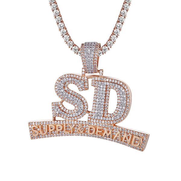 3D Hip Hop supply And Demand SD Pendant 