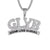 Sterling Silver Grind Like Ya Broke Hip Hop Icy Custom Pendant