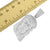 Jesus Pendant Stainless Steel Chain 14K White Gold Finish Lab Created Diamonds
