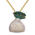 Sterling Silver Secure The Money Dollar Bag Icy Mens Pendant