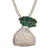 Sterling Silver Secure The Money Dollar Bag Icy Mens Pendant