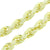 Rope Necklace Sterling Silver 14K Gold Finish 11mm Custom Mens
