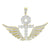 Men's Ankh Wing Sterling Silver  Pendant