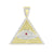 Evil Eye Pyramid Pendant
