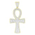 Sterling Silver Ankh Cross Pendant Religious