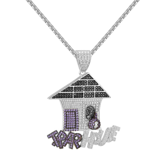 custom trap house hip hop pendant