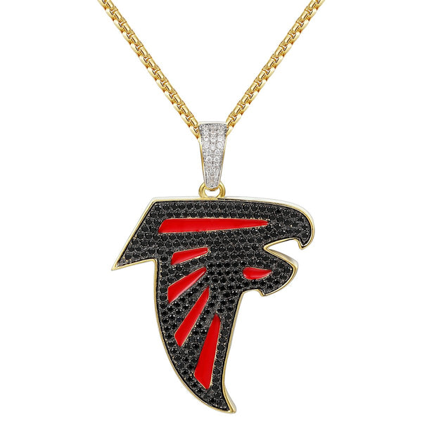 Men's Atlanta Falcons NFL Logo  Pendant Chain