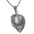 Stainless Steel Lion Head Pendant Free Franco Necklace White Designer Animal