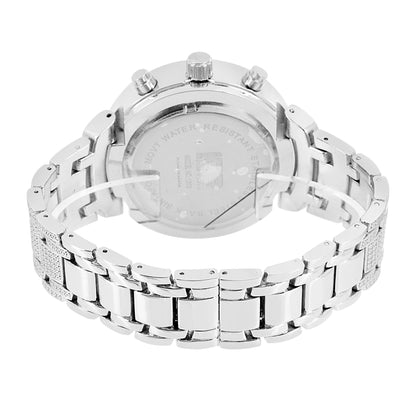 Watch Matching Bracelet Simulated Diamond Classy
