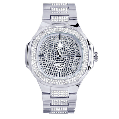 Men's Square Face  Stainless Steel Back Watch