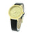Guinea Coin Dial Watch Gold Finish Black 38mm