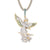 Saint Michael Archangel Prayer San Miguel Pendant Necklace